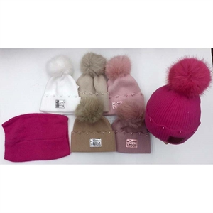 Komplet Czapka + Komin 46-50