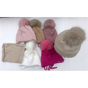 Komplet Czapka + Komin 46-50