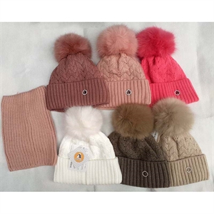 Komplet Czapka + Komin 48-52