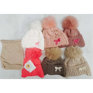 Komplet Czapka + Komin 46-48