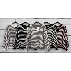 Sweter damski okrągły