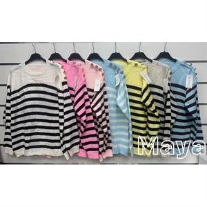 Sweter damski okrągły - Produkt Włoski