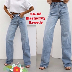 Spodnie jensowe damskie 34-42