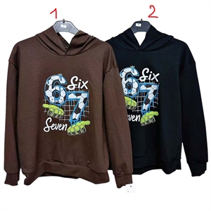 Bluza dziewczęca z kapturem (6-16) - Produkt Włoski