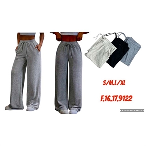 Spodnie damskie szerokie nogawki (S/M-L/XL)