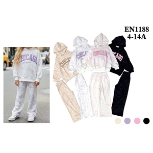 Komplet dresowy dziewczęcy 4-14