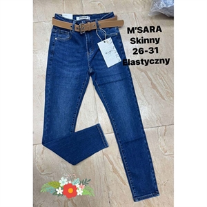 Spodnie jensowe damskie 26-31