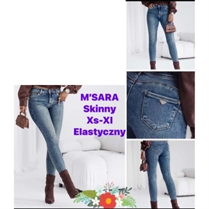 Spodnie jensowe damskie XS-XL