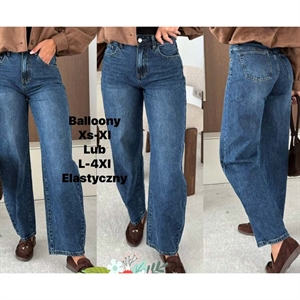 Spodnie jensowe damskie XS-XL