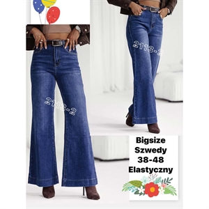 Spodnie jensowe damskie 38-48