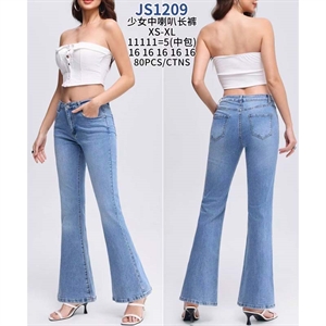 Jeansy dzwony damskie  XS-XL