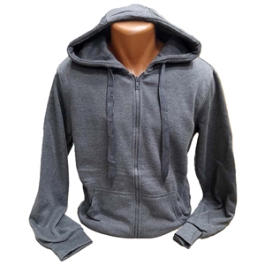 Bluza męska rozpinana na zamek z kapturem  M-2XL