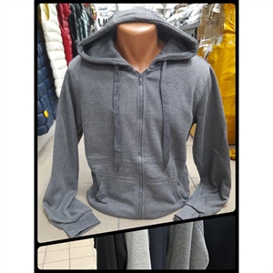 Bluza męska rozpinana na zamek z kapturem  M-2XL