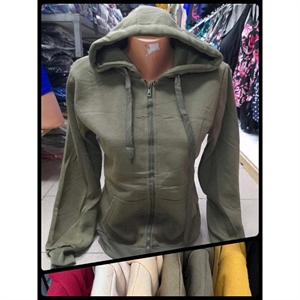 Bluza damska rozpinana na zamek z kapturem  S-XL