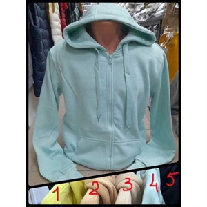 Bluza damska rozpinana na zamek z kapturem  M-2XL