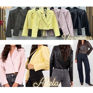 Kurtka skórzana damska