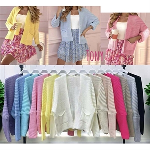 Narzutka sweterkowa damska