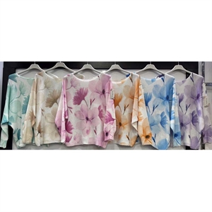 Sweter damski okrągły