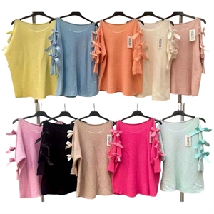 Sweter damski okrągły