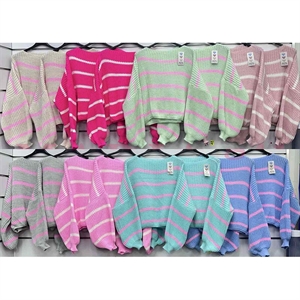 Sweter damski okrągły