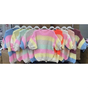 Sweter damski z krótkim rękawem