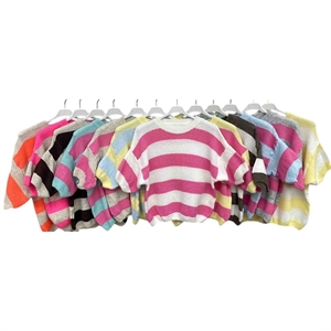 Sweter damski z krótkim rękawem