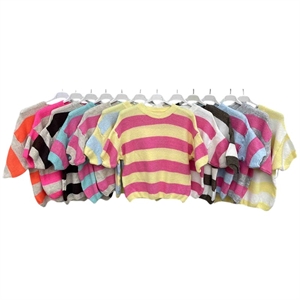 Sweter damski z krótkim rękawem