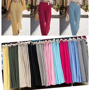 Spodnie szerokie nogawki produkt Włoski