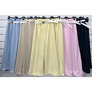 Spodnie damskie szerokie nogawki - Produkt Włoski