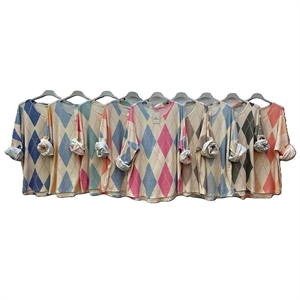 Bluzka dzianinowa damska - Produkt Włoski