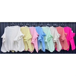 Sweter damski okrągły - Produkt Włoski