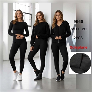 Legginsy ocieplane damskie  S/M-2XL