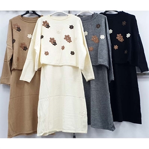 Sukienka sweterkowa damska