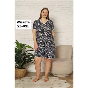 Piżama damska Wiskoza Big Size  XL-6XL