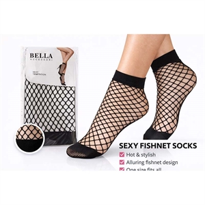 Seksowne skarpetki z siateczki