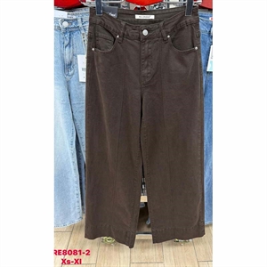 Jeansy szerokie nogawki  XS-XL