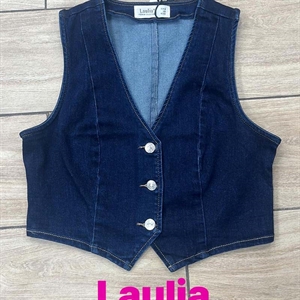 Kamizelka jeansowa damska  XS-XL