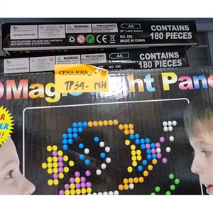 Zabawka - magiczny panel świetlny 3D