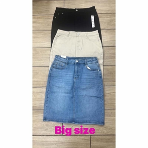 Spódnica jeansowa damska Big Size  38-50