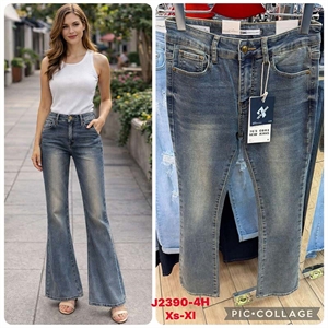 Jeansy dzwony damskie  XS-XL