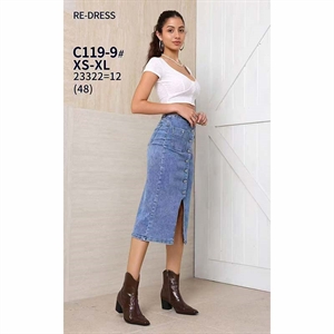 Spódnica jeansowa damska  XS-XL