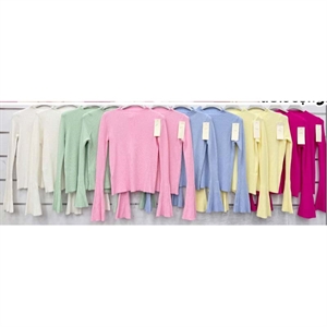 Sweter damski okrągły