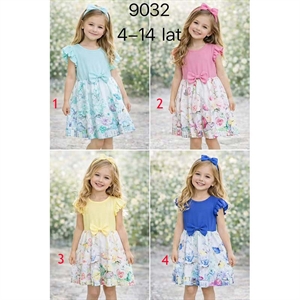 Sukienka dziewczęca  4-14 lat