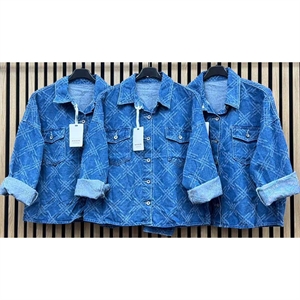 Kurtka jeansowa damska