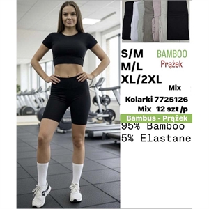 Kolarki bambusowe damskie  S/M-XL/2XL