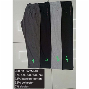 Spodnie męskie produkt Turecki Big Size  3XL-7XL