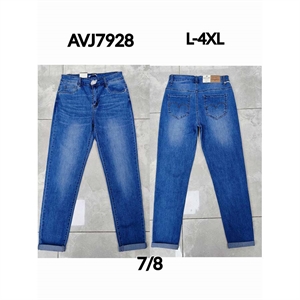 Jeansy damskie (7/8) L-4XL
