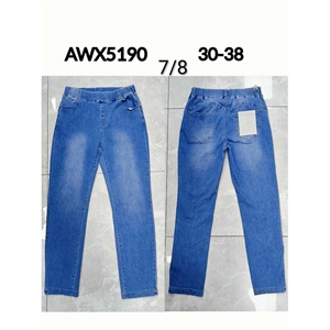 Jeansy damskie (7/8) 30-38