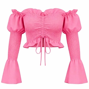 Bluzka crop top damski produkt Włoski