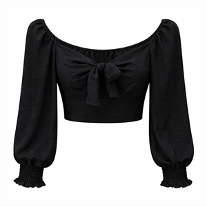 Bluzka crop top damski produkt Włoski